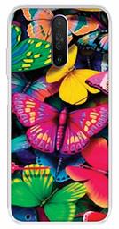 Amazon Brand - Solimo Designer Multicolor Butterfly Colourful Design Printed Soft Back Case Mobile Cover for Poco X2 / Xiaomi Redmi K30