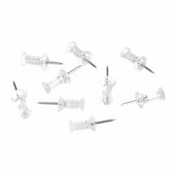 AmazonBasics Push Pins, Clear Plastic Head, Steel Point, 600-Count