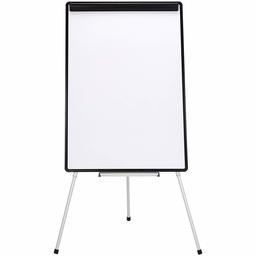 AmazonBasics Dry Erase Presentation White Board Easel, 29 x 42 Inch, Tripod, Silver (Renewed)