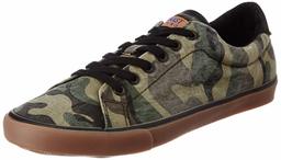 Amazon Brand - Inkast Denim Co. Men's Olive Canvas Sneakers-11 UK (AZ-IK-023B)