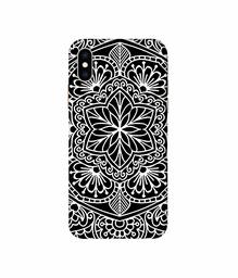 Amazon Brand - Solimo Designer Rangolis 3D Printed Hard Back Case Mobile Cover for Apple iPhone Xs Max