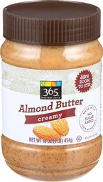 365 Everyday Value, Almond Butter, Creamy, 16 Ounce