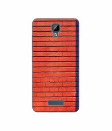 Amazon Brand - Solimo Designer Red and Purple Brick 3D Printed Hard Back Case Mobile Cover for Gionee P7 Max