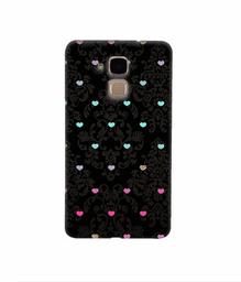 Amazon Brand - Solimo Designer Heart Texture 3D Printed Hard Back Case Mobile Cover for Huawei Honor 5c