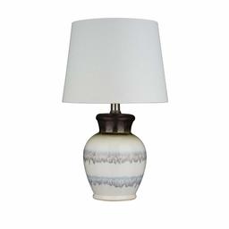 Amazon Brand – Stone & Beam Table Lamp with Ceramic Base, Bulb Included, 16.5