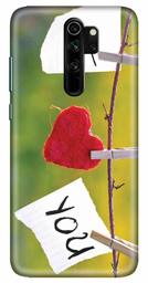 Amazon Brand - Solimo Designer Heart Design 3D Printed Hard Back Case Mobile Cover for Xiaomi Redmi Note 8 Pro