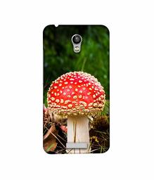 Amazon Brand - Solimo Designer Red Mushroom 3D Printed Hard Back Case Mobile Cover for Micromax Canvas Spark Q380