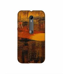 Amazon Brand - Solimo Designer Brown Shade Mashup 3D Printed Hard Back Case Mobile Cover for Motorola Moto G 3rd Generation