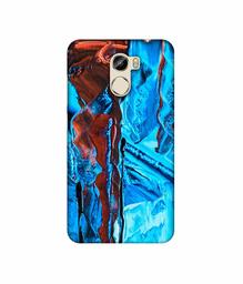 Amazon Brand - Solimo Designer Zik Zak Color Mixing 3D Printed Hard Back Case Mobile Cover for Gionee X1