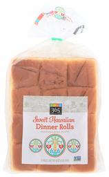 365 Everyday Value, Rolls Dinner Hawaiian Sweet 12 Count, 16 Ounce