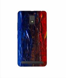 Amazon Brand - Solimo Designer Red Paint On Wall 3D Printed Hard Back Case Mobile Cover for Lenovo A6600