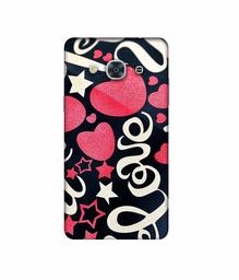 Amazon Brand - Solimo Designer Love You 3D Printed Hard Back Case Mobile Cover for Samsung Galaxy J3 Pro