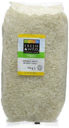 Fresh & Wild Organic White Basmati Rice, 1 kg