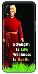 Amazon Brand - Solimo Designer Vivekanandha Quote 3D Printed Hard Back Case Mobile Cover for Realme 3 / Realme 3i