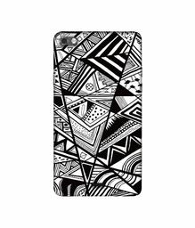 Amazon Brand - Solimo Designer Random Pattern 3D Printed Hard Back Case Mobile Cover for Micromax Canvas Sliver 5 Q450