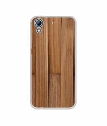 Amazon Brand - Solimo Designer Wooden Art UV Printed Soft Back Case Mobile Cover for HTC Desire 626/HTC Desire 628