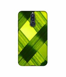 Amazon Brand - Solimo Designer Leafs Texture 3D Printed Hard Back Case Mobile Cover for Huawei Honor 9i