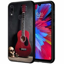 Amazon Brand - Solimo Designer Guitar Printed Hard Back Case Mobile Cover for Redmi Note 7 Pro & Redmi Note 7