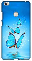 Amazon Brand - Solimo Designer Butterfly Design 3D Printed Hard Back Case Mobile Cover for Xiaomi Mi Max