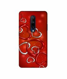 Amazon Brand - Solimo Designer Hearts 3D Printed Hard Back Case Mobile Cover for OnePlus 7 Pro