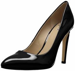 The Fix Amazon Brand Women's Madeline 120mm Pointed-Toe Pump, Black Patent, 6 B US