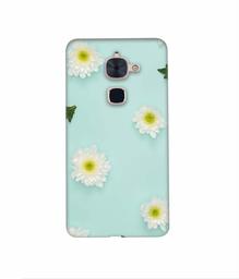 Amazon Brand - Solimo Designer Flower Texture 3D Printed Hard Back Case Mobile Cover for LeTV Le 2