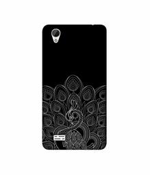 Amazon Brand - Solimo Designer Peacock Pattern 3D Printed Hard Back Case Mobile Cover for Vivo Y31