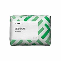 Amazon Brand - Solimo Incontinence Guards for Men, 52 Count