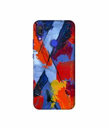 Amazon Brand - Solimo Designer X Multicolor Texture 3D Printed Hard Back Case Mobile Cover for Xiaomi Redmi Note 7 Pro