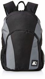 Starter Sport Backpack, Amazon Exclusive, Black with Iron Grey, One Size