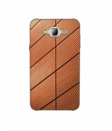 Amazon Brand - Solimo Designer Leather Texture 3D Printed Hard Back Case Mobile Cover for Samsung Galaxy J2 (2016)