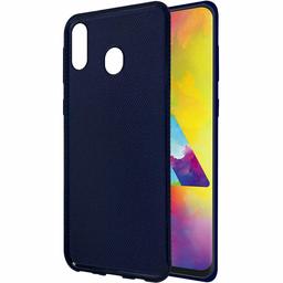 Amazon Brand - Solimo Mobile Cover (Soft & Flexible Back case) for Samsung Galaxy M20 (Blue)