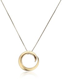 Amazon Collection: Ladies Sterling Silver 925 Necklace, Gold