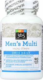 365 Everyday Value, Men’s Multi Iron-Free, 90 ct