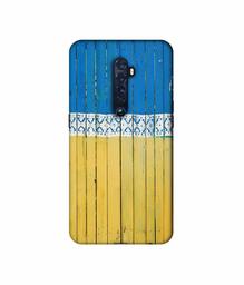 Amazon Brand - Solimo Designer Wooden Pattern 3D Printed Hard Back Case Mobile Cover for Oppo Reno 2