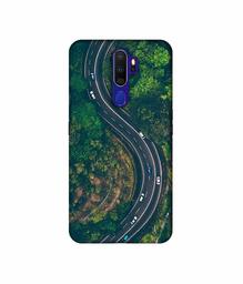 Amazon Brand - Solimo Designer Racing Track 3D Printed Hard Back Case Mobile Cover for Oppo A9 (2020)