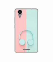 Amazon Brand - Solimo Designer Head Phone UV Printed Soft Back Case Mobile Cover for Panasonic Eluga Ray