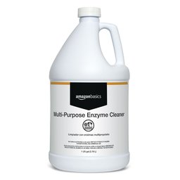 AmazonBasics Multi-Purpose Enzyme Cleaner, Concentrate, 1-Gallon, 4-Pack