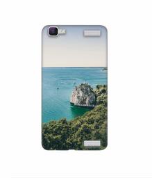 Amazon Brand - Solimo Designer Sea View 3D Printed Hard Back Case Mobile Cover for Vivo V1 Max