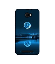 Amazon Brand - Solimo Designer Moon Pattern Print UV Printed Soft Back Case Mobile Cover for Karbonn K9 Viraat