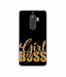 Amazon Brand - Solimo Designer Sparkle Girl Boss UV Printed Soft Back Case Mobile Cover for 10.or G