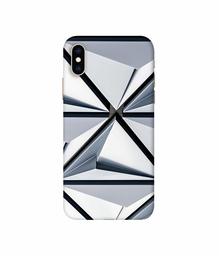 Amazon Brand - Solimo Designer Hexagon Texture 3D Printed Hard Back Case Mobile Cover for Apple iPhone Xs Max