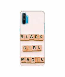 Amazon Brand - Solimo Designer Black Girl Magic 3D Printed Hard Back Case Mobile Cover for Realme C3