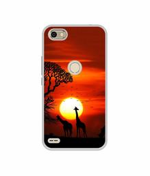 Amazon Brand - Solimo Designer Sunshade UV Printed Soft Back Case Mobile Cover for Itel S21