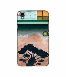 Amazon Brand - Solimo Designer Tree Painting 3D Printed Hard Back Case Mobile Cover for LG X Power