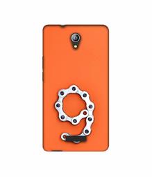 Amazon Brand - Solimo Designer Number Nine 3D Printed Hard Back Case Mobile Cover for Micromax Canvas Pace 4G Q416