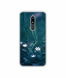 Amazon Brand - Solimo Designer White Flower UV Printed Soft Back Case Mobile Cover for Micromax Canvas Infinity Pro