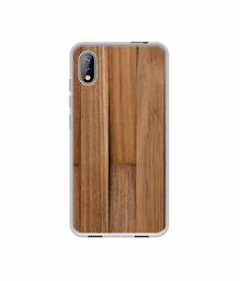 Amazon Brand - Solimo Designer Wooden Art UV Printed Soft Back Case Mobile Cover for I Kall K5