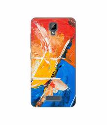 Amazon Brand - Solimo Designer Color Impression On Canvas 3D Printed Hard Back Case Mobile Cover for Gionee P7 Max