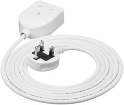 AmazonBasics Extension Cord - 3 M UK White